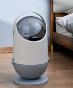 Creative Bathroom Kitchen Lidded Trash Can