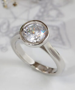 Simple Atmospheric Geometric Round All Covered Ring