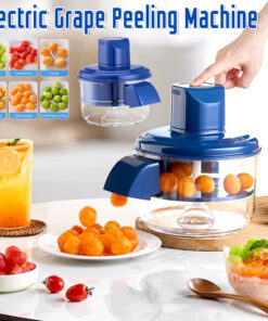 Automatic Electric Grape Peeler Electric Rechargeable Fruit Peeling Machine Hands-Free Skin Remover Home Kitchen Supplies Kitchen Gadgets