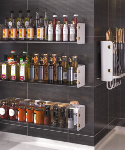 Kitchen Shelving Wall Mount Without Drilling